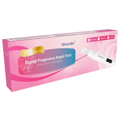نوار ادرار کیت تست دیجیتال HCG یک مرحله ای 30 ماهه برای بارداری پاسخ اول OTC