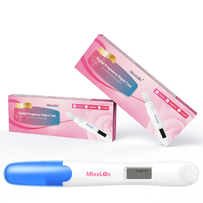 تست بارداری دیجیتال ادرار FDA 510k با استیک تست بارداری دیجیتال با نتیجه سریع
