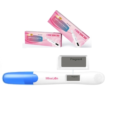 تست بارداری دیجیتال CE FDA 510k Midstream برای نتیجه آزمایش سریع