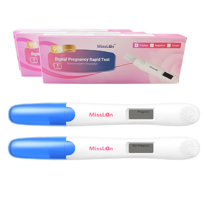 تست سریع بارداری دیجیتال FDA 510K ANVISA با باتری داخلی