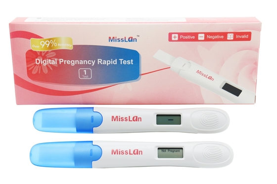 کیت تست بارداری الکترونیکی دیجیتال 10 MIU/Ml با دقت 99.9 درصد