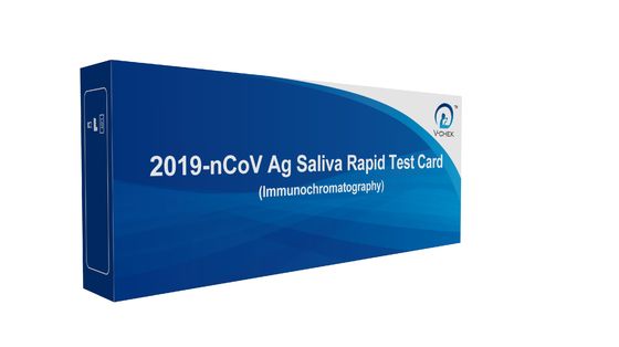 کارت تست سریع بزاق 99.9 درصدی 2019 کیت تست تشخیصی پزشکی NCoV